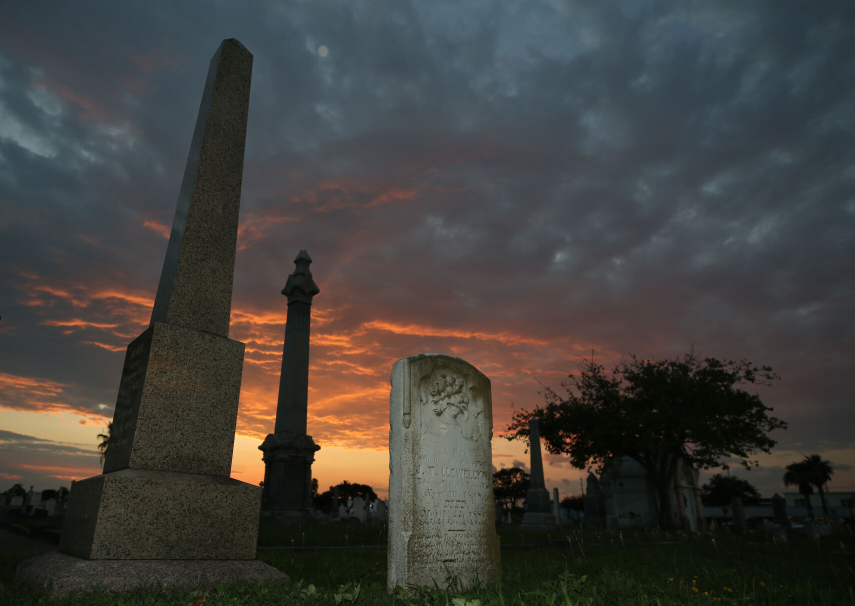 Haunted cemetery